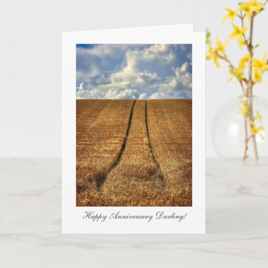 Tarweveld Been and Gone Gefeliciteerd met je verja Kaart (Gele Bloem)