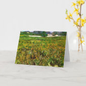 Tarweveld bij Auvers van Vincent van Gogh Kaart (Gele Bloem)