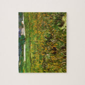 Tarweveld bij Auvers van Vincent van Gogh Legpuzzel (Verticaal)