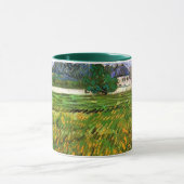 Tarweveld bij Auvers van Vincent van Gogh Mok (Midden)