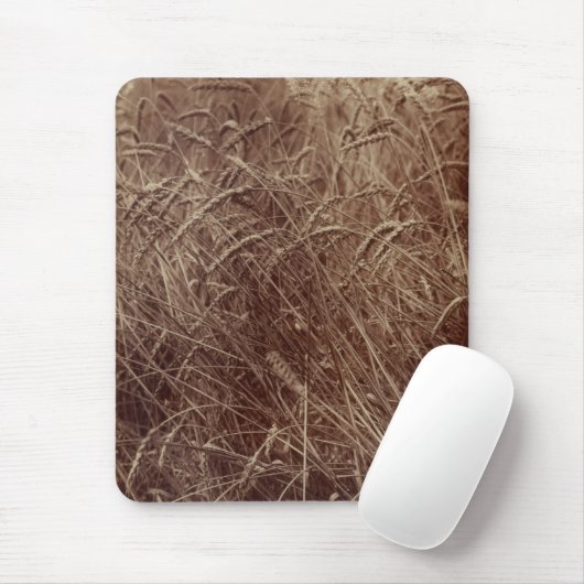 Tarweveld (door Eugène Atget) Muismat (Met muis)