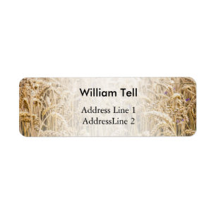 Tarweveld, Gouden granen Etiket