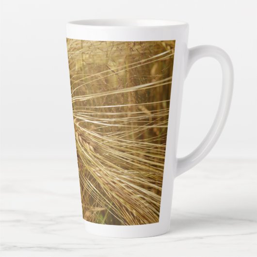 Tarweveld. Het is oogsttijd! Latte Mok (Rechts)