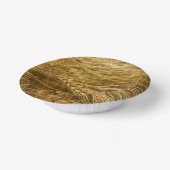 Tarweveld. Het is oogsttijd! Papieren Kommen (Gebogen)