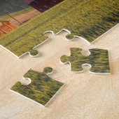 Tarweveld in de Wallowa-vallei, vlak buiten Legpuzzel (Zijkant)