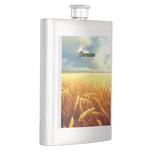 Tarweveld in de zomer flacon (Rechts)