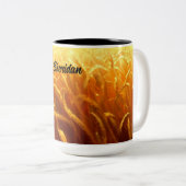 Tarweveld in de zomer tweekleurige koffiemok (Voorkant rechts)