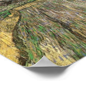 Tarweveld in Regen (F650) Van Gogh Fine Art Poster (Hoek)