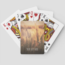 Tarweveld Landelijke Huwelijksgunst Pokerkaarten