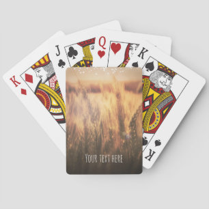 Tarweveld Landelijke Huwelijksgunst Pokerkaarten