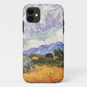 Tarweveld met cipres van Van Gogh. Case-Mate iPhone Case