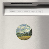 Tarweveld met cipressen,Vincent Van Gogh Magneet (Insitu (Vaatwasser))