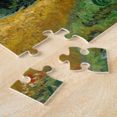 Tarweveld met Cypresse Puzzle Legpuzzel (Zijkant)