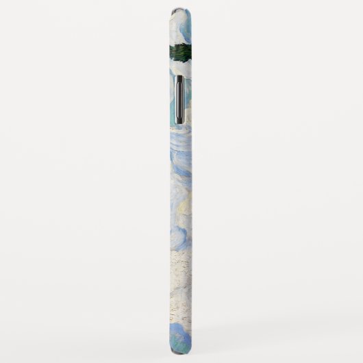 Tarweveld met Cypresses iPhone 5 Hoesje (Achterkant/rechts)