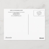 Tarweveld met Cypresses Van Gogh Fine Art Briefkaart (Achterkant)