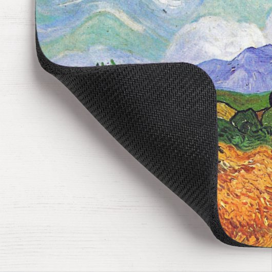 Tarweveld met Cypresses Van Gogh Fine Art Muismat (Hoek)
