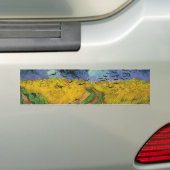 Tarweveld met koeien bumpersticker (Op auto)