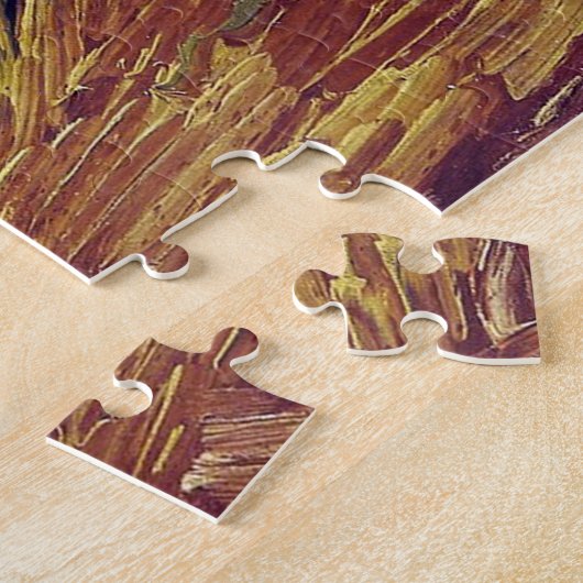 Tarweveld met koeien | Van Gogh | Legpuzzel (Zijkant)