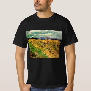 Tarweveld met korenbloemen door Vincent van Gogh T-shirt