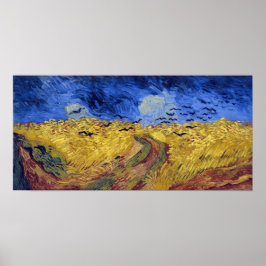 Tarweveld met kraaien | Van Gogh | Poster