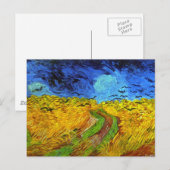 Tarweveld met Kroes Van Gogh Fine Art Briefkaart (Voorkant / Achterkant)