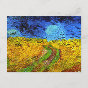 Tarweveld met Kroes Van Gogh Fine Art Briefkaart
