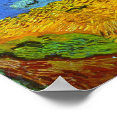 Tarweveld met Kroes Van Gogh Fine Art Poster (Hoek)