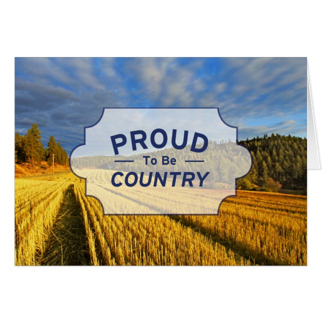 Tarweveld na oogst (Voorkant Horizontaal)