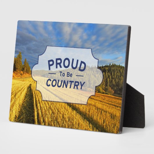 Tarweveld na oogst fotoplaat (Zijkant)