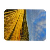 Tarweveld na oogst magneet (Horizontaal)