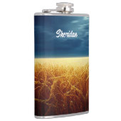 Tarweveld onder maanlicht heupfles (Rechts)