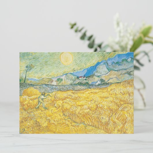 tarweveld | Vincent van Gogh (Staand voorkant)