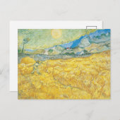 tarweveld | Vincent van Gogh Briefkaart (Voorkant / Achterkant)