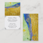 Tarwevelden met luier op Sunrise Van Gogh Visitekaartje (Voorkant / Achterkant)