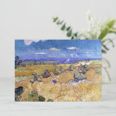 Tarwevelden met Reaper | Vincent van Gogh (Staand voorkant)
