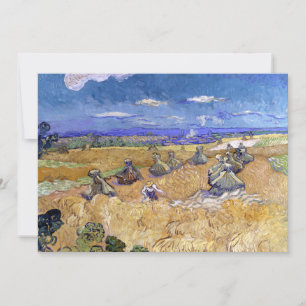 Tarwevelden met Reaper   Vincent van Gogh