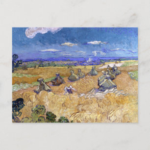 Tarwevelden met Reaper Vincent van Gogh Briefkaart