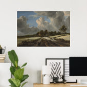 Tarwevelden van Jacob van Ruisdael Art Print (Thuiskantoor)