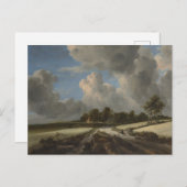 Tarwevelden van Jacob van Ruisdael Art Print Briefkaart (Voorkant / Achterkant)