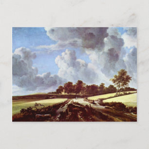 Tarwevelden van Ruisdael Jacob Isaaksz. Van Briefkaart