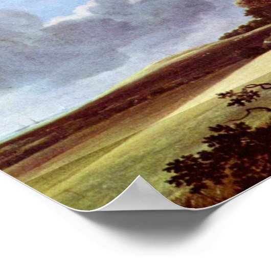 Tarwevelden van Ruisdael Jacob Isaaksz. Van Poster (Hoek)