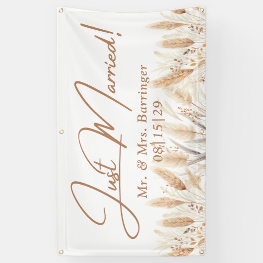 Tarwevelden zijn net getrouwd met Banner (Verticaal)