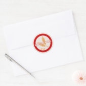 Tarwevrij Voedsel Allergie Alert Classic Sticker (Envelop)