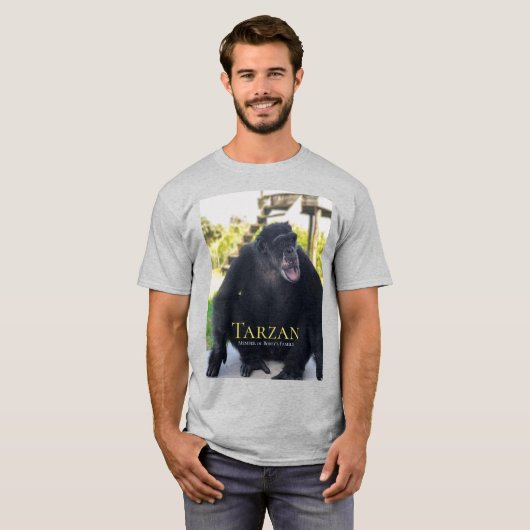 Tarzan, gezinslid van Bobby T-shirt (Voorkant volledig)