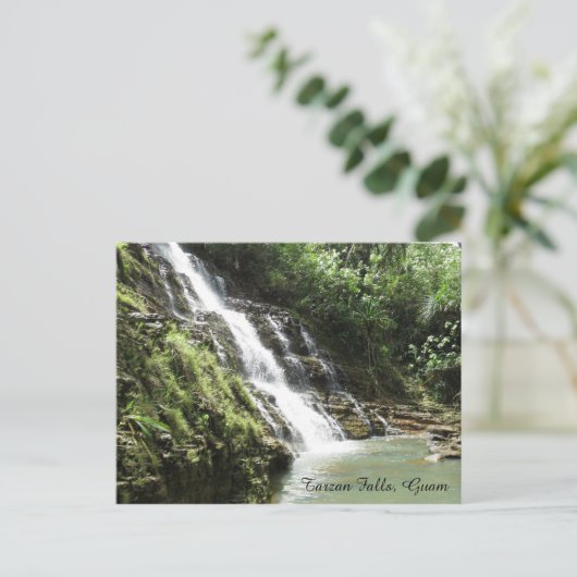 Tarzan Herfsten Guam Briefkaart (Staand voorkant)