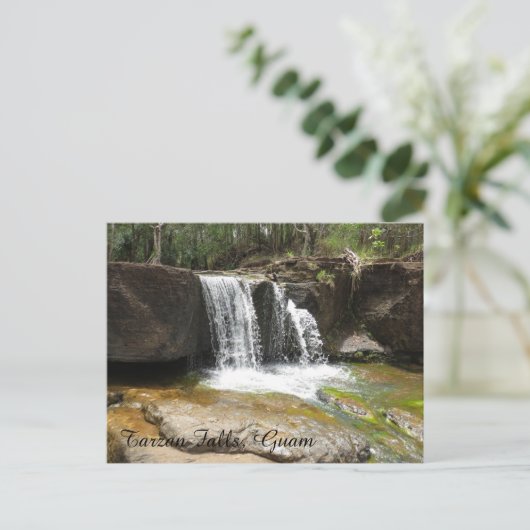 Tarzan Herfsten, Guam Briefkaart (Staand voorkant)