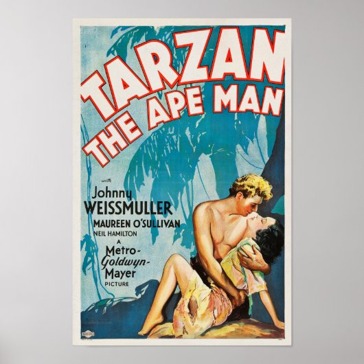 Tarzan het Man van Ape - het  Poster van de Film (Voorkant)