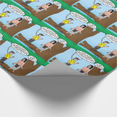 Tarzan leert over Camp Gadgets Cadeaupapier (Hoek)