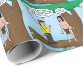 Tarzan leert over Camp Gadgets Cadeaupapier (Rol Hoek)