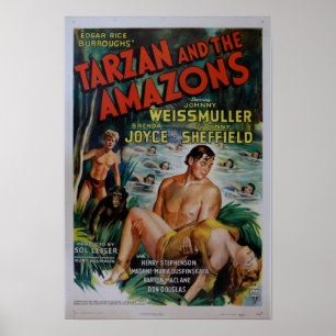  Tarzan Movie Poster